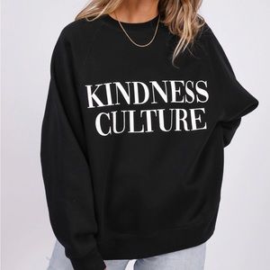 Brunette the Label Kindness Culture Oversized Crewneck Size XS/S GUC